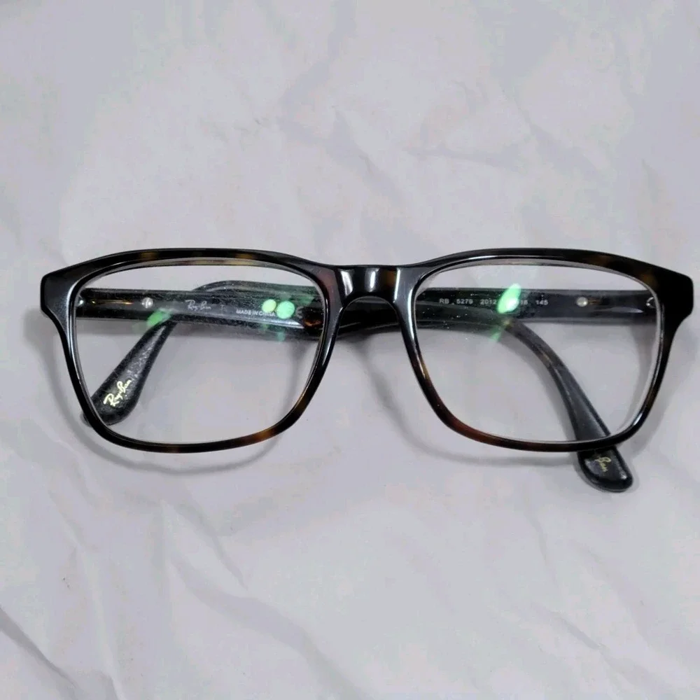 Ray Ban Eyeglasses RB5279 2012 55-18 Polished Dark Havana Frames ONLY READ